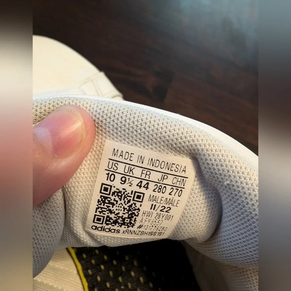 Adidas Grand Court Camo Bottom Sneakers, Mens 10, GUC - Picture 6 of 8